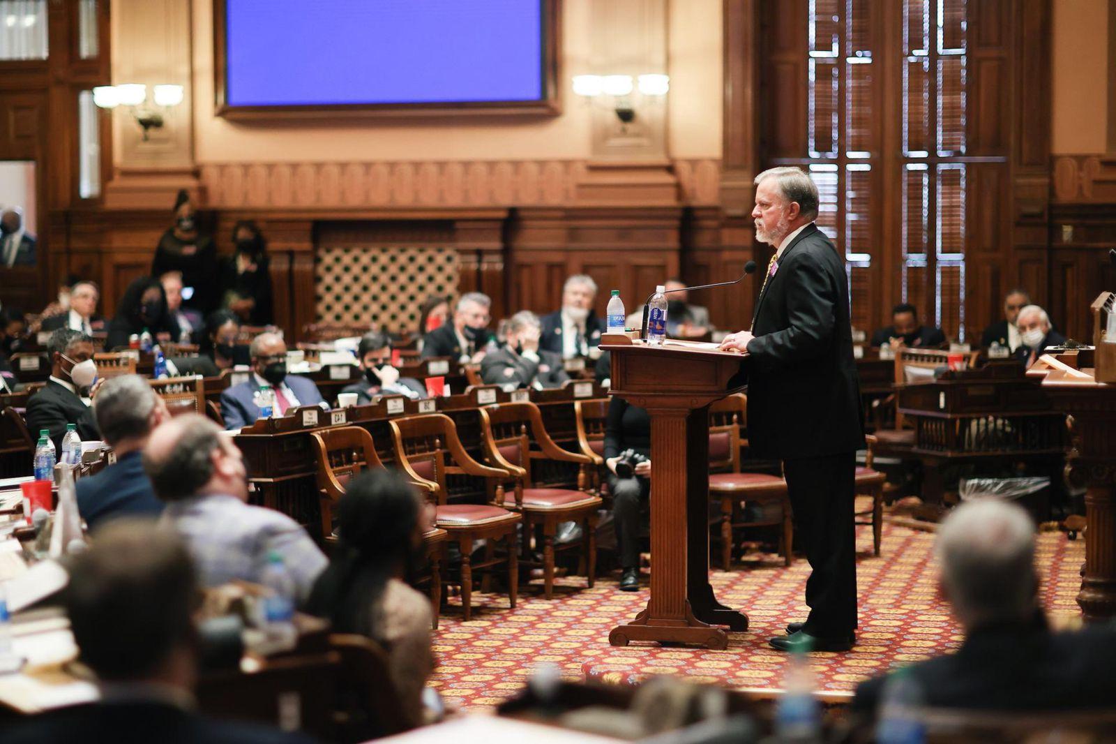 Rep. Terry England (R-Auburn) announced his retirement from the Georgia House of Representatives on Thursday.